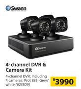Swann 4-Channel DVR & Camera Kit
