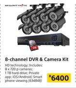 Security Mate 8 Channel DVR & Camera Kit