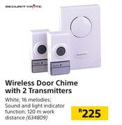 Securitymate Wireless Door Chime With 2 Transmitters