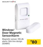 Securitymate Window/Door Magnetic Sensor Alarm