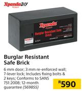 Xpanda Diy Burglar Resistant Safe Brick