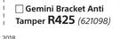 Gemini Bracket Anti Tamper