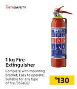 Intasafety 1kg Fire Extinguisher