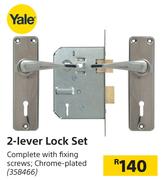 Yale 2-Lever Lock Set