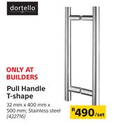 Dortello Pull Handle T-Shape-Per Set