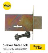 Yale 5-Lever Gate Lock