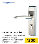 Edge Cylinder Lock Set