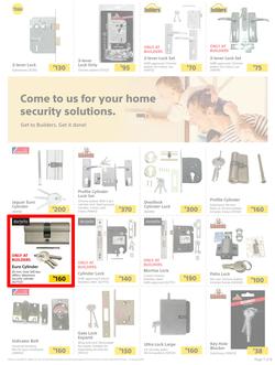 Builders : Secure Your Home With Builders (19 June - 12 Aug 2018), page 7