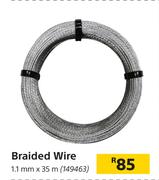 Braided Wire (1.1mm x 35m)