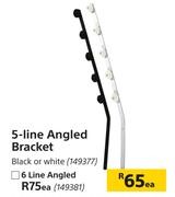 5-Line Angled Bracket-Each