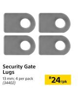 Security Gate Lugs-Per pk
