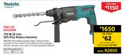 Makita 710W 22mm SDS Plus Rotary Hammer 