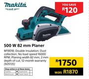 Makita 500W 82mm Planer