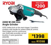 Ryobi 2200W 230mm Angle Grinder
