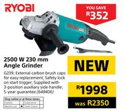 Ryobi 2500W 230mm Angle Grinder