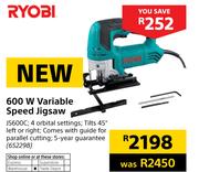 Ryobi 600W Variable Speed Jigsaw