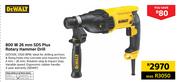 DeWalt 800W 26mm SDS Plus Rotary Hammer Drill