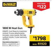 DeWalt 1800W Heat Gun