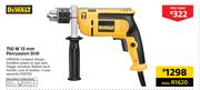 DeWalt 750W 13mm Percussion Drill