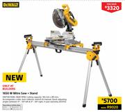 DeWalt 1650W Mitre Saw + Stand