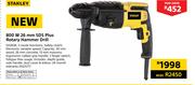 Stanley 800W 26mm SDS Plus Rotary Hammer Drill