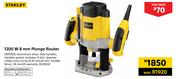 Stanley 1200W 8mm Plunge Router