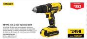 Stanley 18V 13mm Li-Ion Hammer Drill