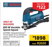 Bosch 650W Variable Speed Jigsaw