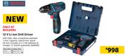 Bosch 12V Li-Ion Drill Driver