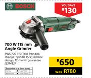 Bosch 700W 115mm Angle Grinder