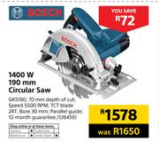 Bosch 1400W 190mm Circular Saw