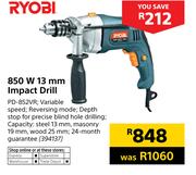 Ryobi 850W 13mm Impact Drill