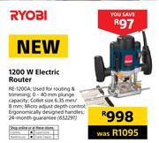 Ryobi 1200W Electric Router