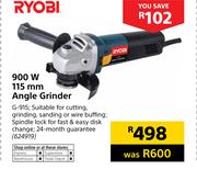 Ryobi 900W 115mm Angle Grinder