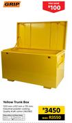 Grip Yellow Trunk Box
