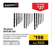Blacksmith 18 Piece Drill Bit Set