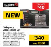 Blacksmith 109 Piece Accessories Set