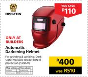 Disston Automatic Darkening Helmet
