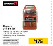 Blacksmith 27 Piece Drill Bit Set