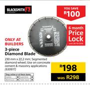 Blacksmith 3-Piece Diamond Blade 630617