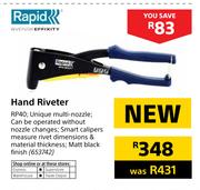 Rapid Hand Riveter