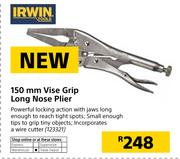 Irwin 150mm Vise Grip Long Nose Plier