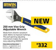 Irwin 250mm Vise Grip Adjustable Wrench