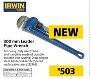 Irwin 300mm Leader Pipe Wrench