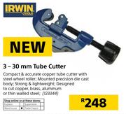 Irwin 3-30mm Tube Cutter