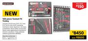 Mastercraft 144 Piece Toolset Fit Trolley