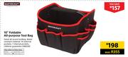 Mastercraft 10" Foldable All Purpose Tool Bag