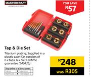 Mastercraft Tap & Die Set