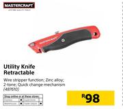 Mastercraft Utility Knife Retractable
