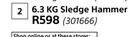 Grip 6.3Kg Sledge Hammer